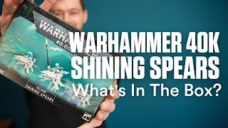 *NEW* Craftworld Aeldari Shining Spears: Warhammer 40K Unboxing