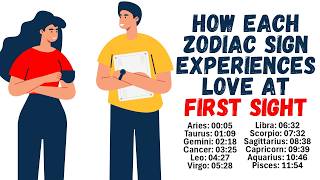 How Each Zodiac Sign Experiences Love at First Sight #astrology
