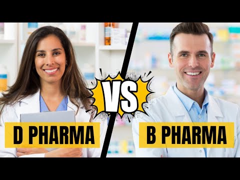 Difference Between D Pharma Course And B Pharma Course. With Full ...