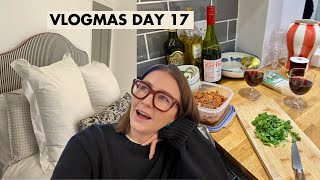 Spend a day with me cooking, cleaning and a bed reveal I Vlogmas day 17