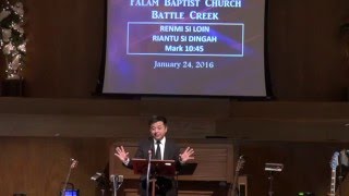 FBCBC Sunday Sermon (Rev. Biak Lain Thang) 01/24/2016