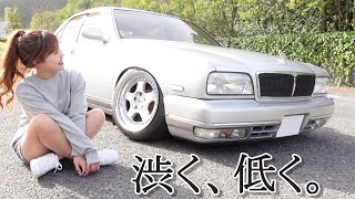 【 Y32シーマ 】当時仕様車高短！ バラムンディ マフラー吹かしてみた！！！