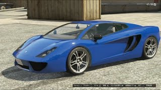 GTA5　オンライン　『ぺガッシ　ヴァッカ　スーパーカー』　実況