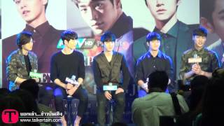 150221 5URPRISE Beyond and Seo Kang Jun Fan Meeting in Thailand = Press Conference