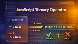 If Else vs Ternary Operator The REAL Difference for Developers
