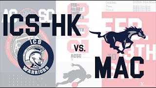 ACSC Tournament ICS-HK vs MAC (2/13/19) @YISS