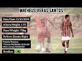 Matheus Veras - Volante/Midfielder-defender | Meio-campo/Midfielder • Video link 2024 🇧🇷 ⚽️