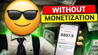 6 Easy ways to earn money as a Youtuber without monetization!🤯