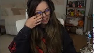 Valkyrae cries on stream when toast talks about being left out from playing with Jimmy Fallon