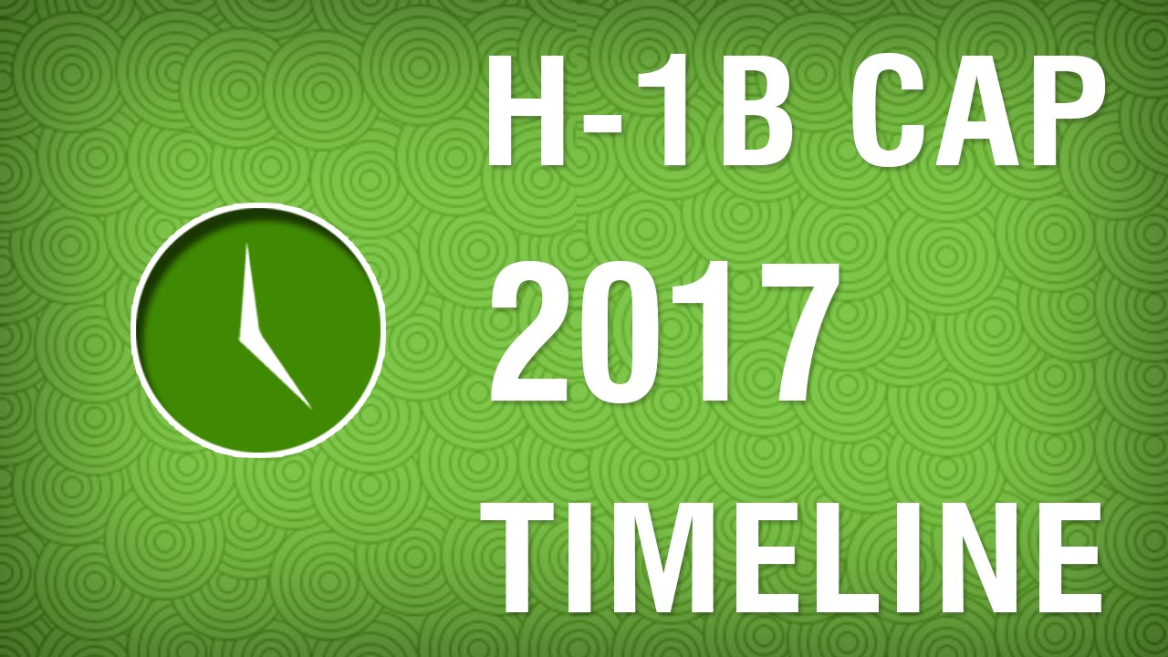 VisaPro's H1B Visa 2017 Timeline For Successful H1B Filing - YouTube