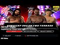 WWE SmackDown vs Raw 2011 - CM Punk vs Shad & The Miz - 1 On 2 Handicap Match - Anwar Setio hadi