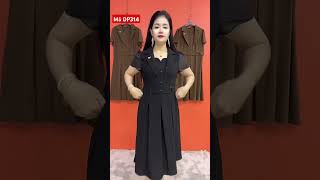 MÃ DP314... đầm đẹp cho chị trung tuổi 🌸🌱🌿☎️ | gọi DT ZALO 0766,522,104 | Váy Đầm Trung Niên
