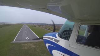 Landing in LJPZ with our Cessna 172 S5-DDG