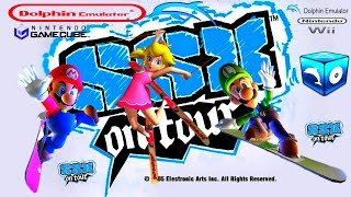 ''SSX ON TOUR'' Dolphin Emulador (Gameplay Maximum Graphics quality) PC FULL HD A 60 FPS.