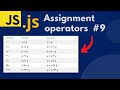 JavaScript Assignment Operators in Urdu / Hindi | lecture 9