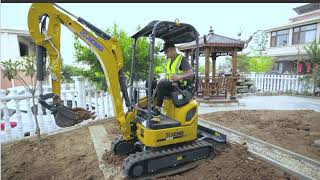 XCMG 1.8 Ton Mini Excavator XE18E | XCMG Excavation