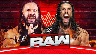 Roman Reigns vs Jacob Fatu | The Tribal Chief vs Samoan Werewolf | Raw on Netflix