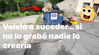 🛑DUMPSTER DIVING Volvió a suceder… Si no lo grabó nadie lo creería😱#dumpsterdiving #recycle