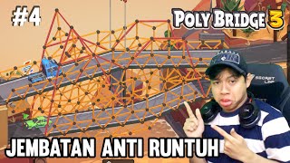 EKSPERIMEN KEGOBLOYAN | POLY BRIDGE 3 #4 INDONESIA