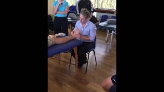 How to Mobilse and Manipulate (HVT /Grade 5) to the Talus Bone of the Ankle