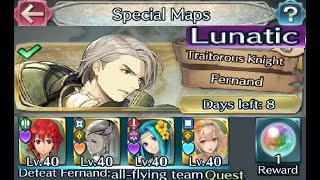 GHB/BHB quests : All flying / Flier team quests Vs. Fernand (F2P units No SI but seal)