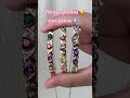 custom name birthstone heart bracelet