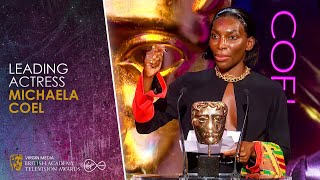 Michaela Coel's Powerful Speech About Intimacy After Leading Actress Win | BAFTA TV Awards 2021
