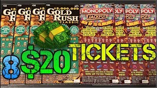 WE SPENT $160 ON SCRATCH OFFS - ARE WE LUCKY?