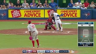 PHI@TOR: Bautista plates Tulo with a single in 5th