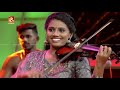 violin u0026 chenda live fusion amrita tv red carpet show aparna babu ❤