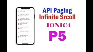 Infinite scroll ionic 4 call API paging part 5