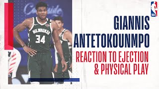 🗣 GIANNIS REACTION | The MVP on his ejection, regret over the incident and physical play