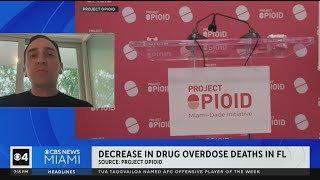 Decrease in drug overdose deaths in Florida