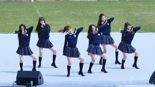 160428 여자친구(GFRIEND) - 시간을 달려서(Rough) @경기도민체전 축하공연(포천종합운동장) #직캠(Fancam) By 쵸리