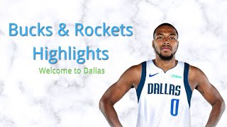 Sterling Brown Bucks \u0026 Rockets Highlights | Athletic Wing (Welcome to Dallas)