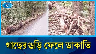 গাজীপুরে মাওনা-কালিয়াকৈর সড়কে গাছেরগুড়ি ফেলে ডাকাতি | Gazipur | Rtv News