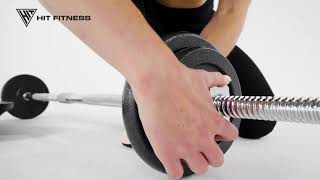 Hit Fitness 50kg Adjustable Dumbbell & Barbell Set | Spec Inspection