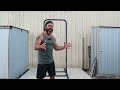 review of the big bar by base blocks freestanding chin up bar