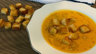 THE BEST CREAMY PUMPKIN SOUP RECIPE 😍