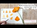 Paint perfect Watercolour petals Every time!