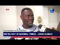 We're not in normal times - John Kumah