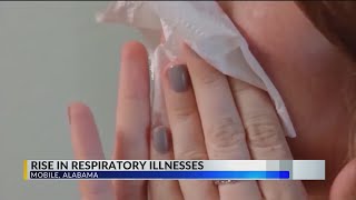 Mobile health officials: Respiratory illnesses are rising