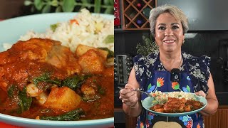 Receta FÁCIL de Pollo con Acelgas en 20 Minutos! | Cocina Saludable y Rápida 🥘