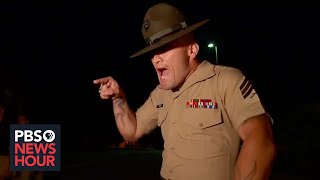 The chaos and fog of the first night of Marine Corps boot camp