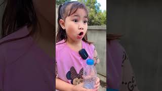 Seru banget bikin trend air botol #shortvideo #ngeshortsdulu #