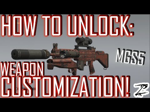 Can you customize weapons in MGSV?