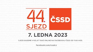 Živě: sjezd ČSSD, který zhodnotí první rok na cestě zpět do Sněmovny