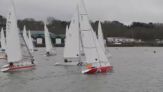 Bembridge Illusions -  Icebreaker 2024-2025 (30 - 31 December 2024) - Start of Race 2 on Monday