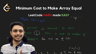 2448. Minimum Cost to Make Array Equal | Binary Search | Median | LeetCode Daily Challenge