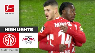 IMPORTANT Win vs. Leipzig! |  Mainz 05 - RB Leipzig 2-0 | Highlights | Matchday 10  Bundesliga 23/24